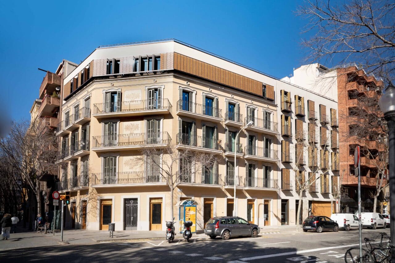 Promoción residencial en el Clot, Barcelona